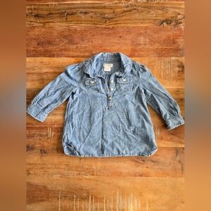 Ralph Lauren Denim Tunic Top
